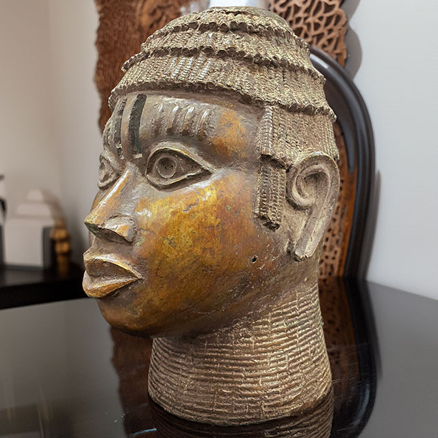 African Benin Ile-Ife bronze 67